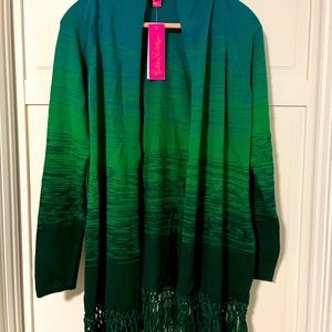 NWT Lilly Pulitzer Tatum Umbre Cardigan